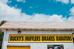 Bucky's Auburn Auto Repair offering mufflers, brakes and radatior repair