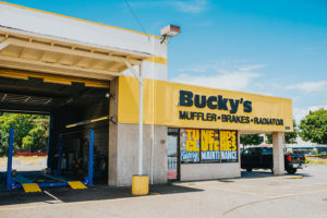 garage at Bucky's Lakewood Auto repair location