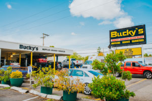 car lot at Bucky's Auto Repair Tacoma 48th Street