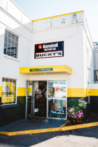 front entrance Bucky's Tacoma Sprague Auto repair location