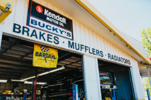 garage at Bucky's Tacoma Narrows Auto repair location